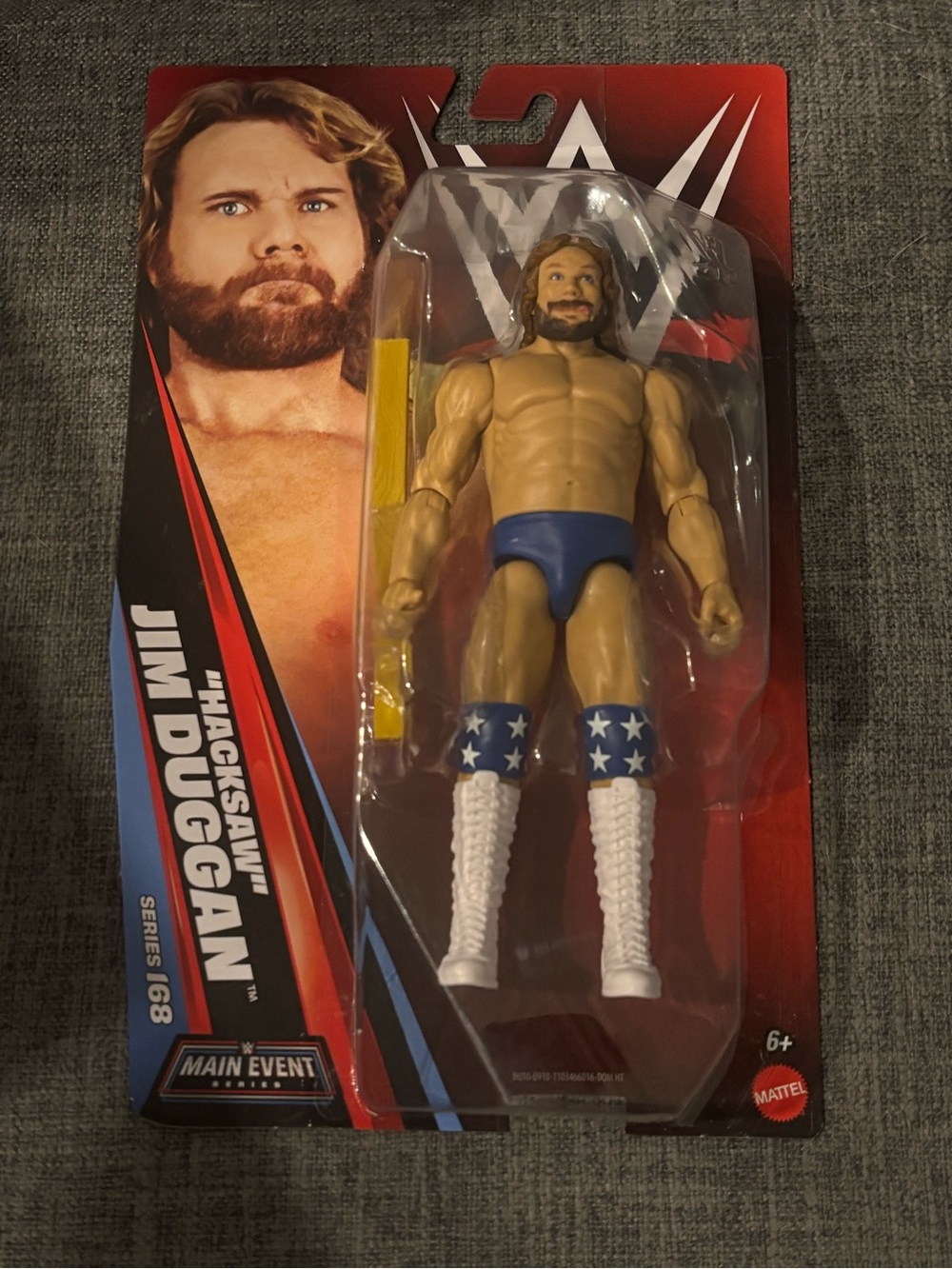 Hacksaw Jim Duggan WWE Main Event Series 168 Action Figure